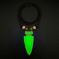 Uranium Glass Necklace