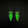 Uranium Glass Earrings