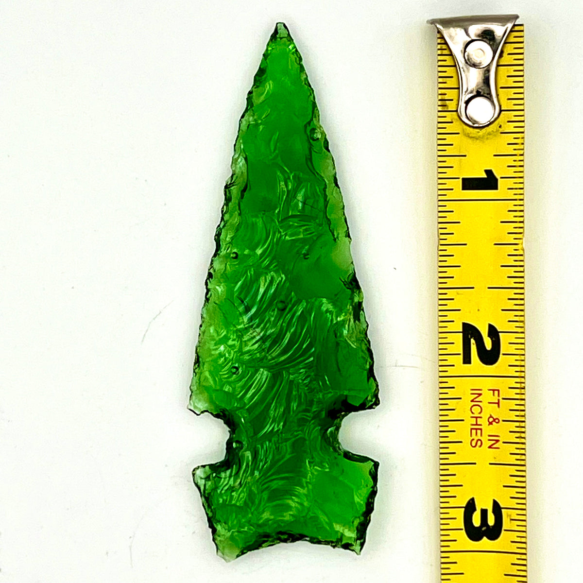 Green Glass Arrowhead V1