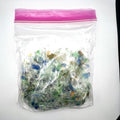 Premium Multicolored Large Craft Glass Flakes (1/2 lb Bag)