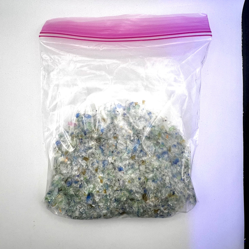Premium Multicolored Small Craft Glass Flakes (1/2 lb Bag) (Copy)