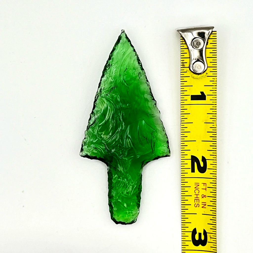 Green Glass Arrowhead V2