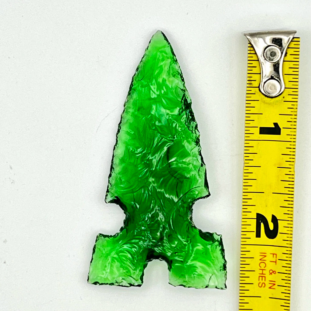 Green Glass Arrowhead V3
