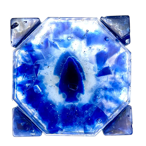 Cobalt Blue Epoxy Resin Coastars